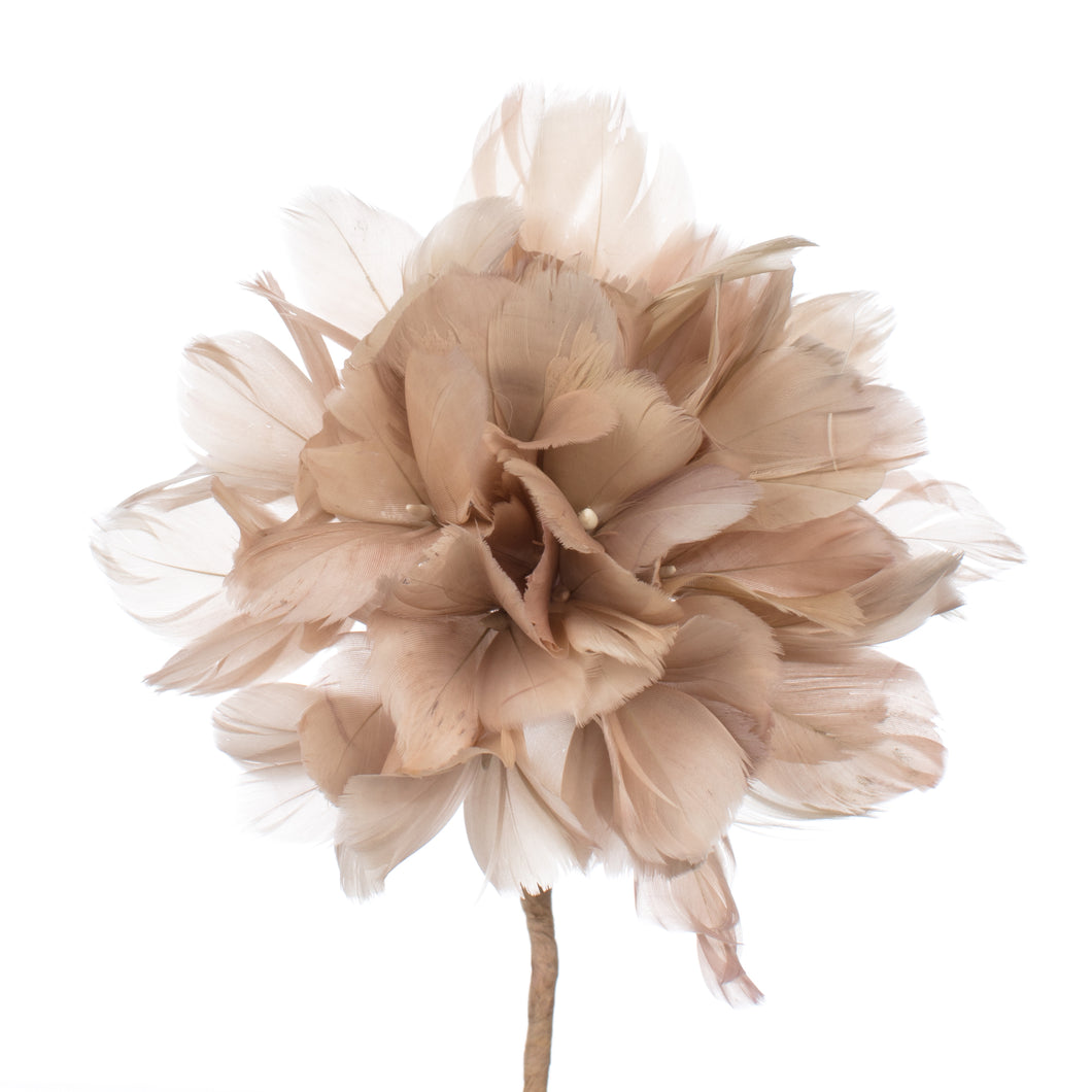 Millinery Supplies UK Oyster Feather Hydrangea
