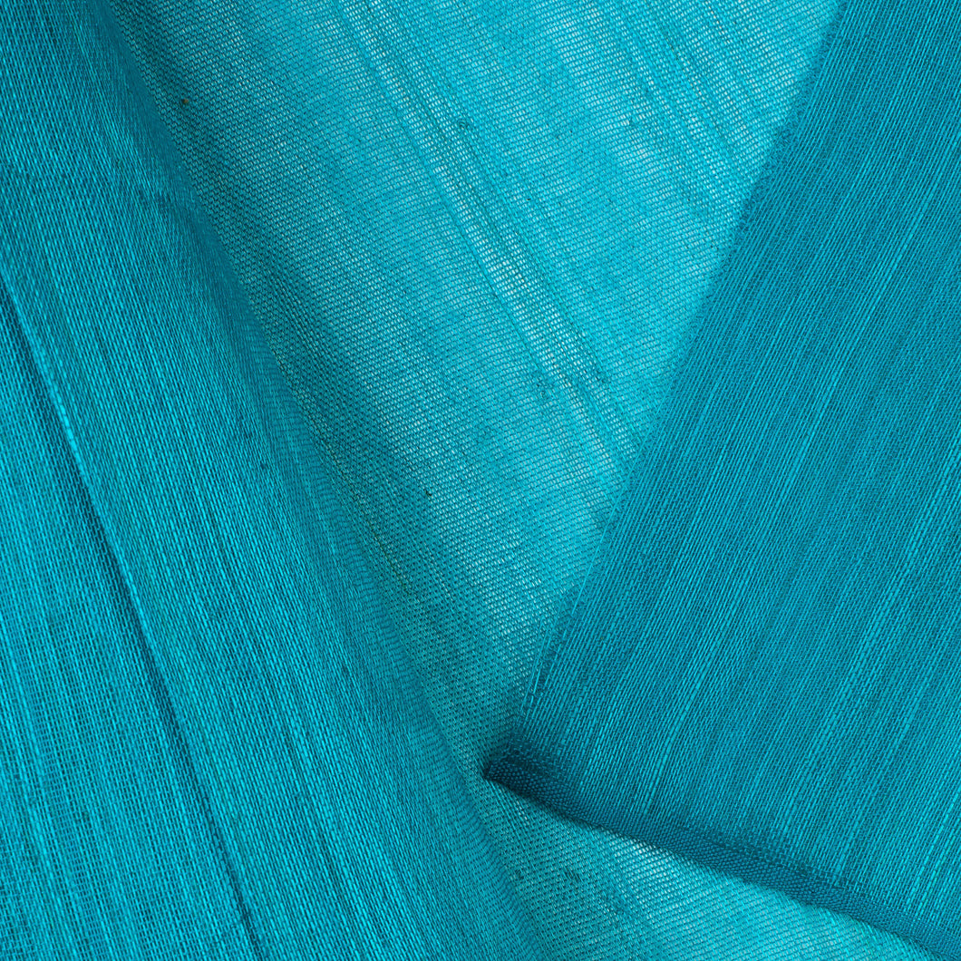 Turquoise PP Abaca Cloth Millinery Supplies UK