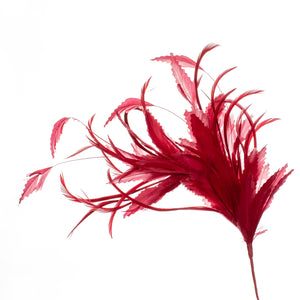Millinery Supplies UK Red Feather Spray