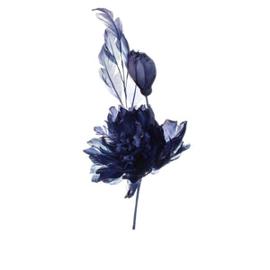 Violet Feather Peony Millinery Supplies UK